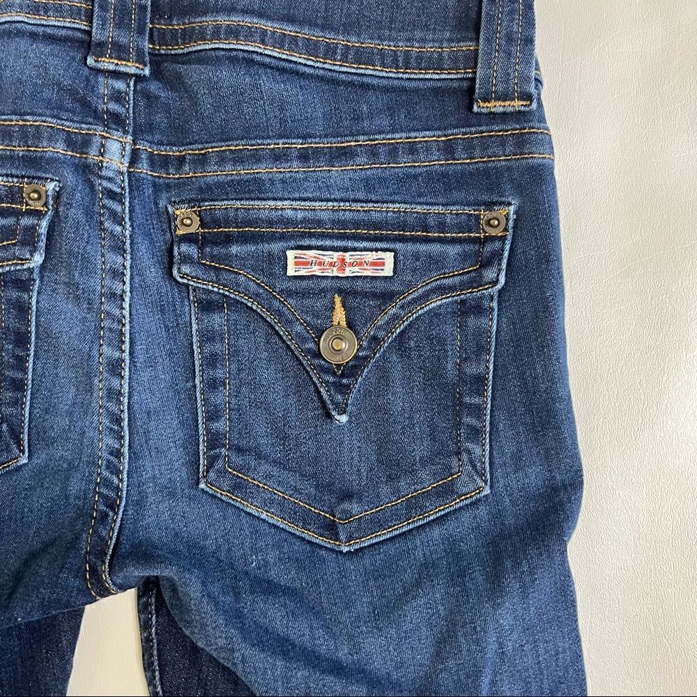 Hudson | Bermuda Denim Flap Pocket Shorts - Picture 3 of 5